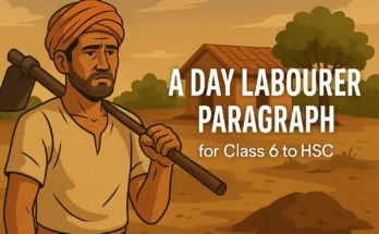 A Day Labourer Paragraph for Class 6 to HSC