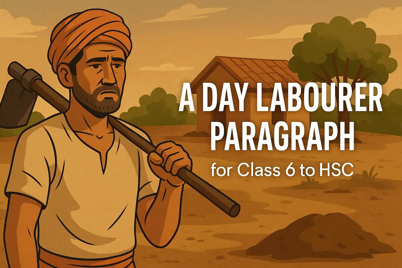 A Day Labourer Paragraph for Class 6 to HSC