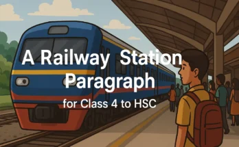 A Railway Station Paragraph for Class 4 to HSC