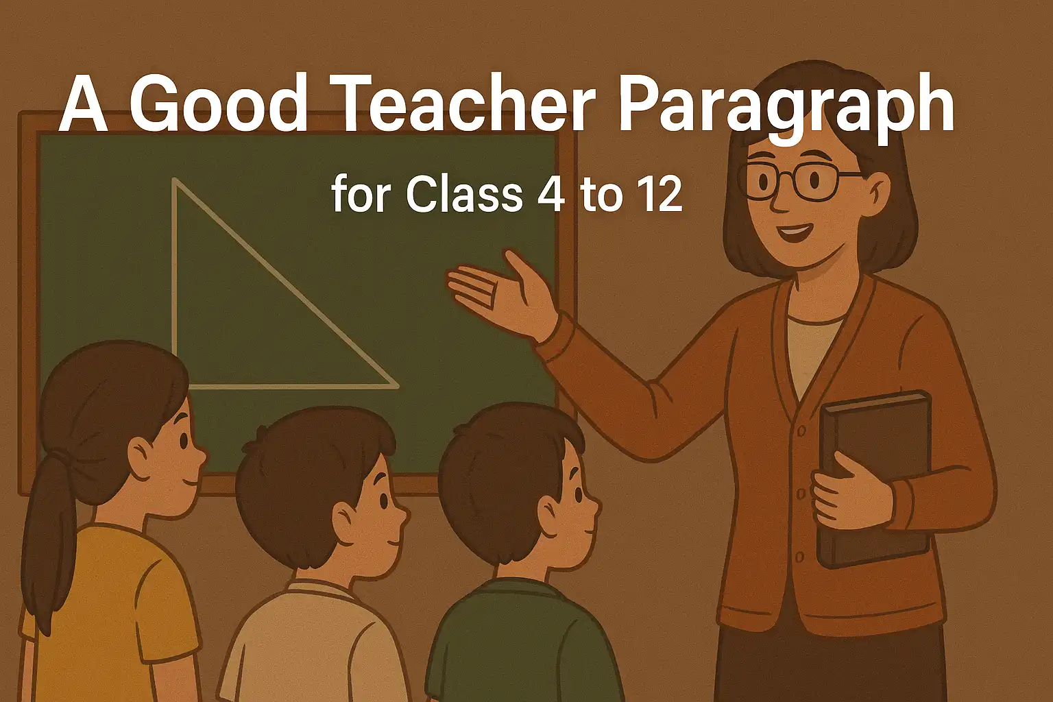 A Good Teacher Paragraph for Class 4 to 12
