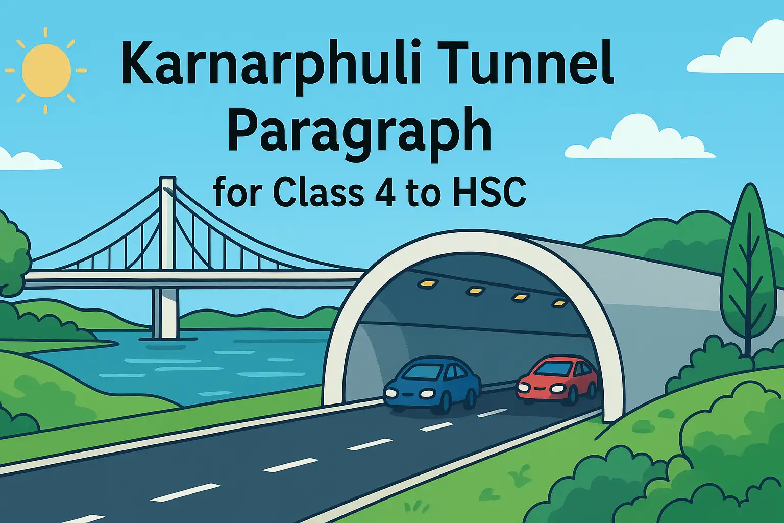 Karnaphuli Tunnel Paragraph for Class 4 to HSC