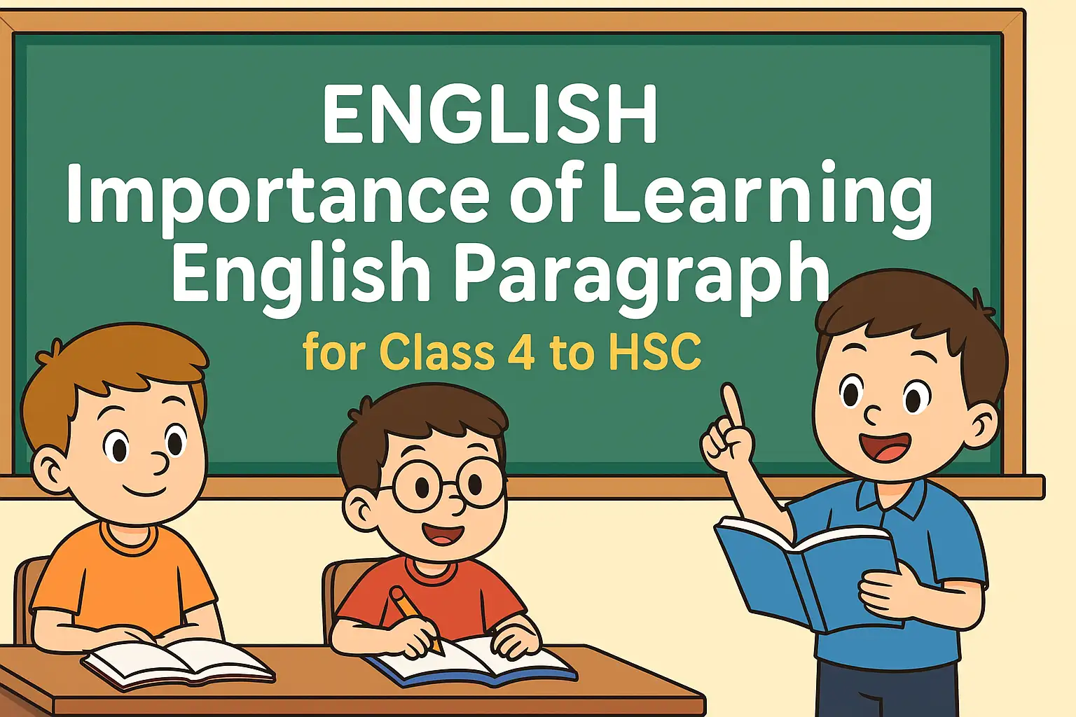Importance of Learning English Paragraph for Class 4 to HSC