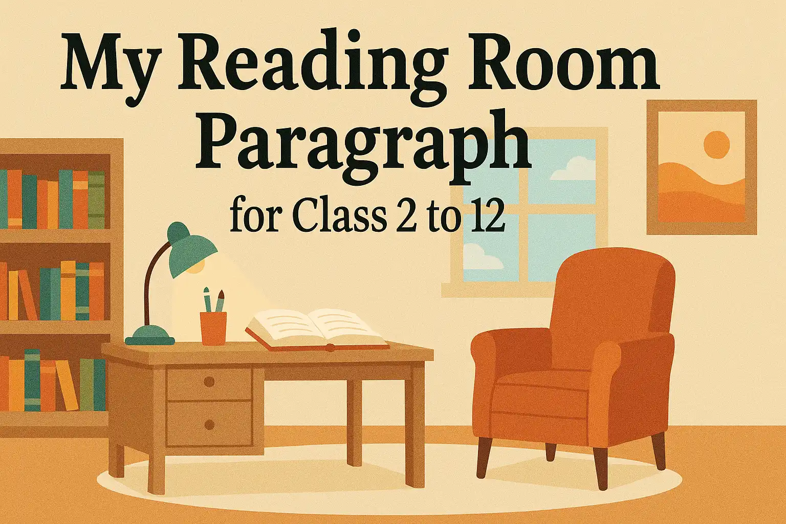 My Reading Room Paragraph for Class 2 to 12
