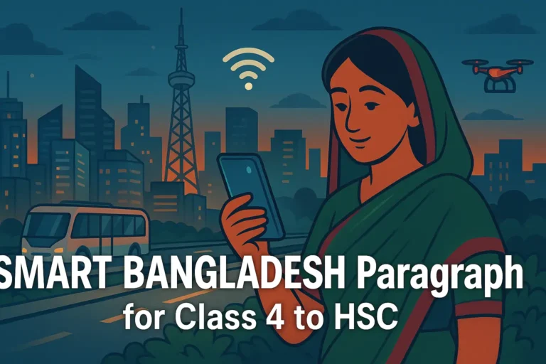 Smart Bangladesh Paragraph for Class 4 to HSC