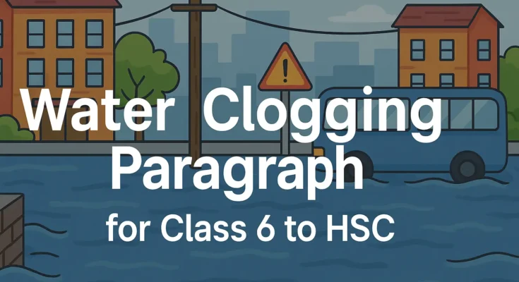 Water Clogging Paragraph for Class 6 to HSC