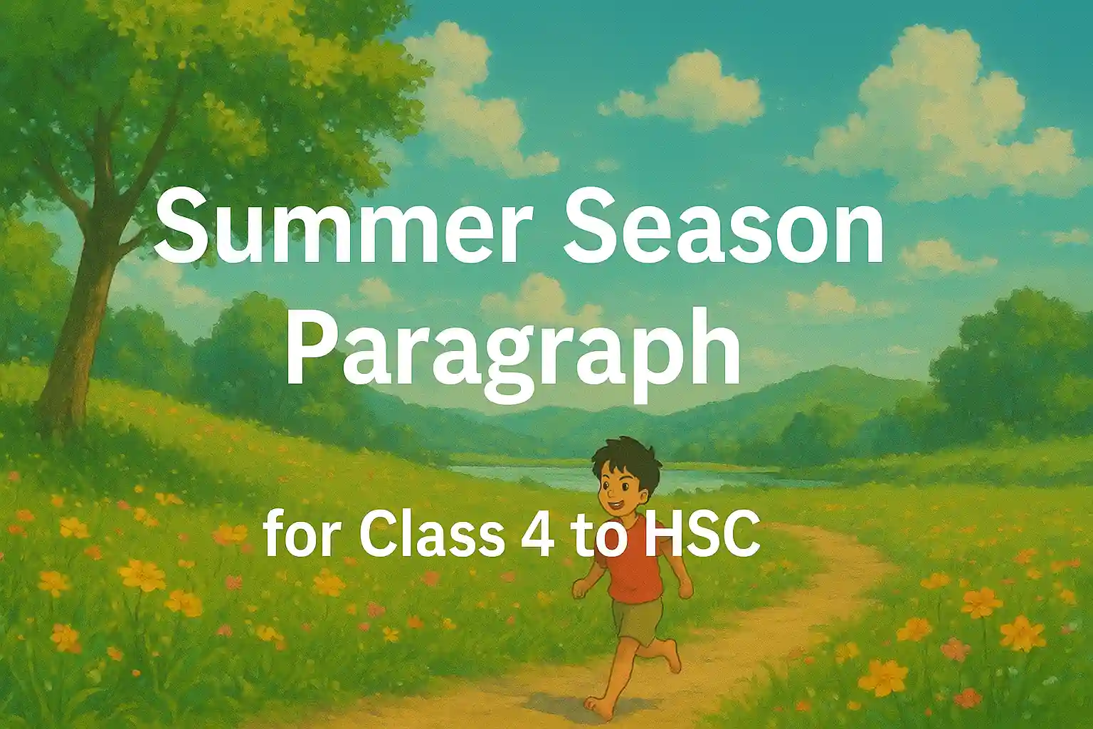 Summer Season Paragraph for Class 2 to HSC